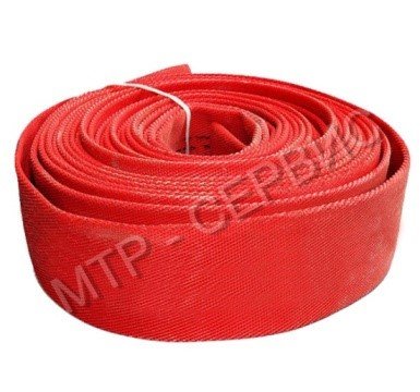 Рукав пожарный для техники латексированный РПМ (П) 80-1,6-ИМ-УХЛ1 с головкой рукавной ГР-80 А